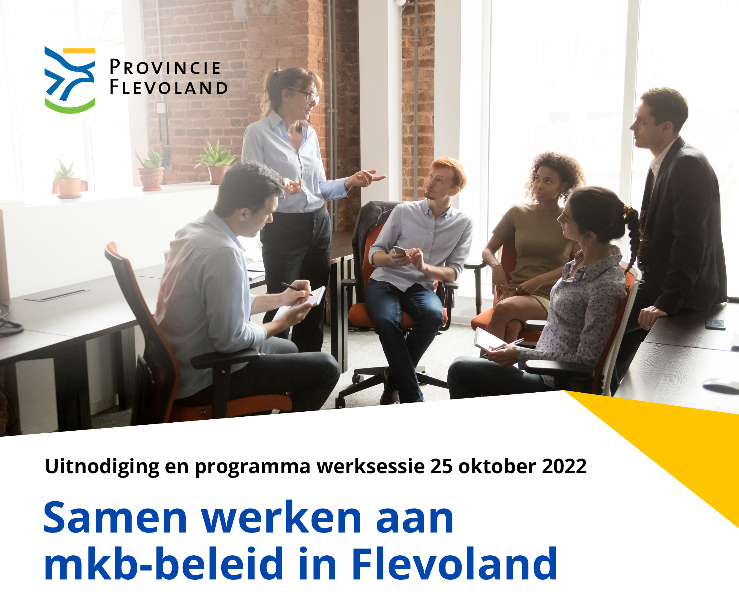 Samenwerken aan MKB-beleid in Flevoland